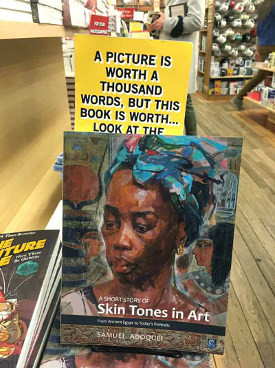 Book display at The Strand